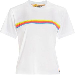Aviator Nation Women's Sunset Rainbow in BLACK